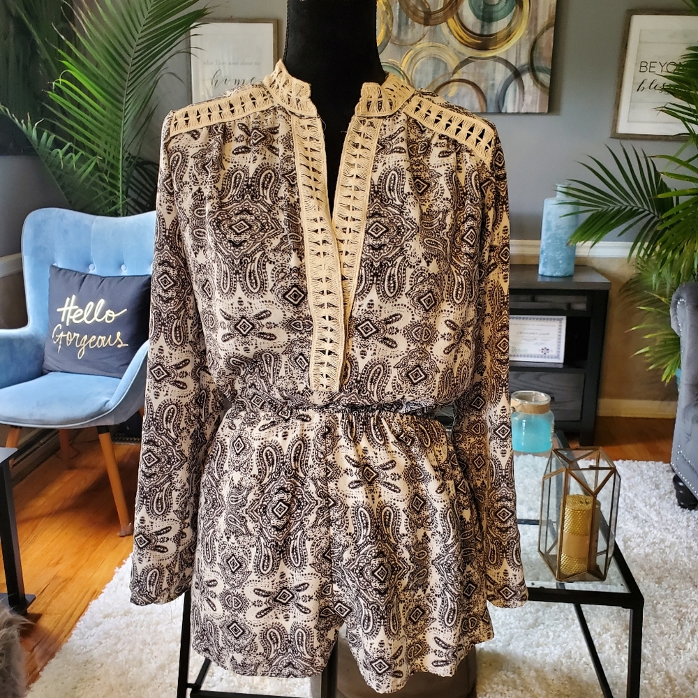 Romeo and Juliet Couture Romper